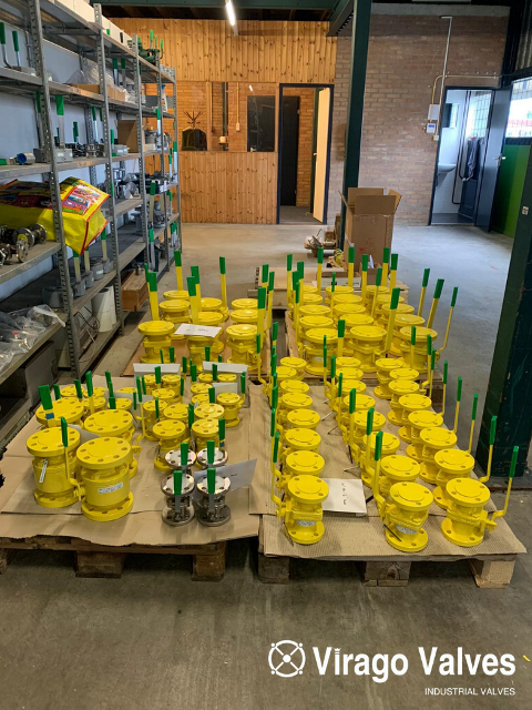 Ball valves shipment
